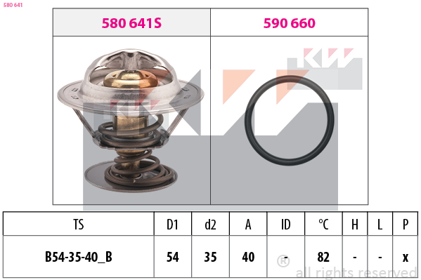 KW Termosztát 580641_KW